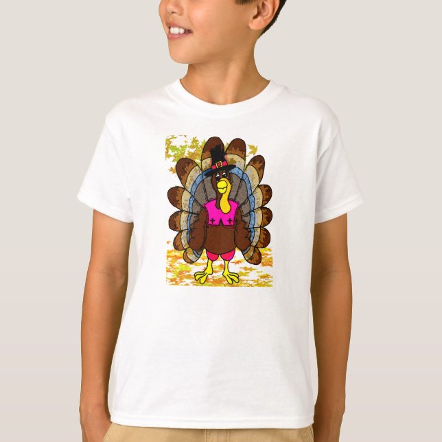 Tom Turkey Extruded T-Shirt (Front)