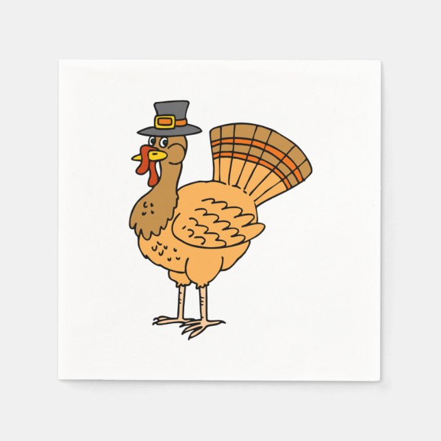 Tom Turkey Napkins (Front)