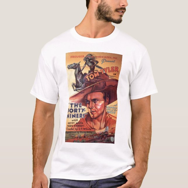 Tom Tyler 1932 vintage movie poster T-shirt (Front)