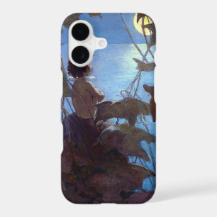 Tom Watching the Moon, Jessie Willcox Smith iPhone 17 Case