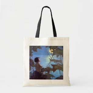 Tom Watching the Moon, Jessie Willcox Smith Tote Bag