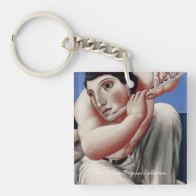 Tom X. Exhibition San Francisco Keychain (Front)