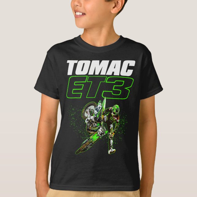 Tomac Motocross  ET3 Supercross Tee (Front)