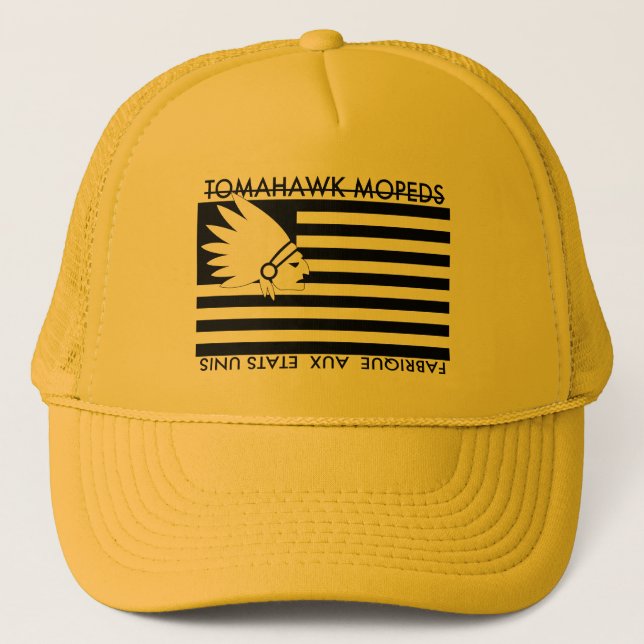 Tomahawk Moped American Nation Hat (Front)