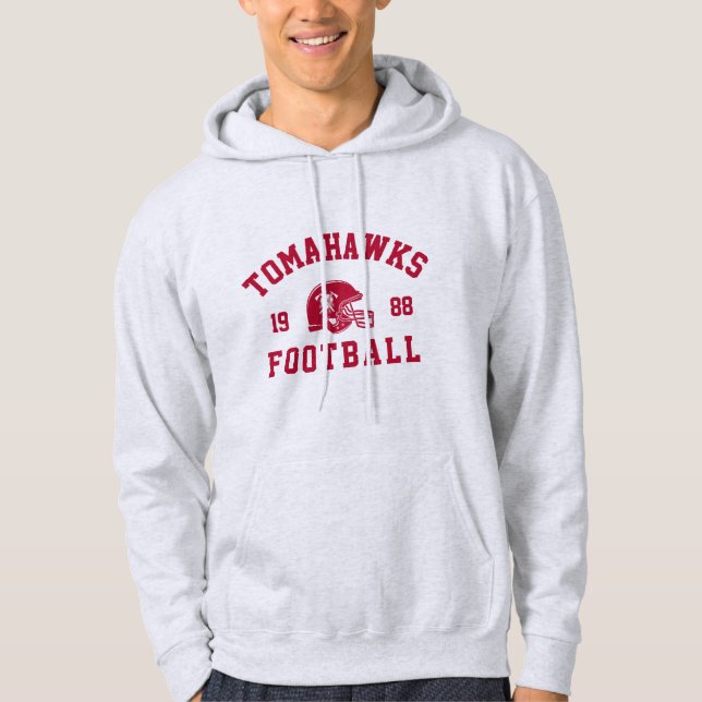 Tomahawks Football  Hoodie (Front)