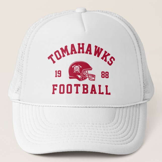 Tomahawks Football  Trucker Hat (Front)