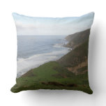 Tomales Point at Point Reyes National Seashore Throw Pillow