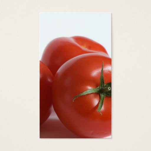 Customizable Tomato Business Card Templates