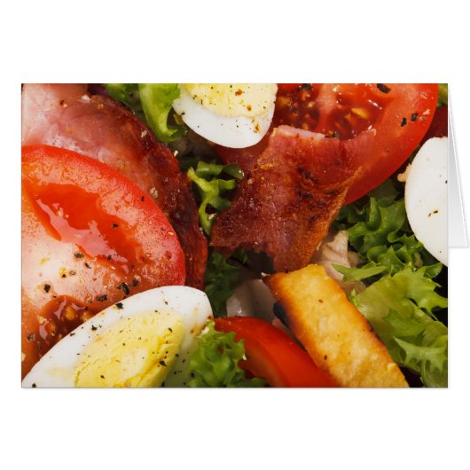 Tomato and Bacon Salad Cards (Front Horizontal)