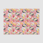Tomato and Fried Eggs Pattern Tissue Paper
