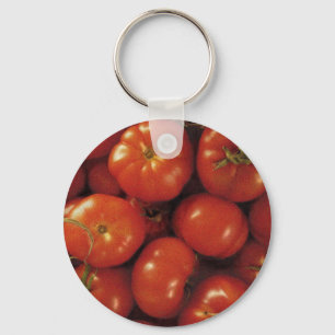 Tomato Art Keychain