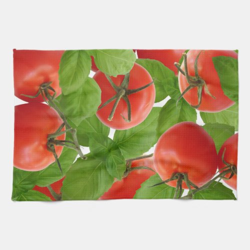 Tomato Basil Kitchen Towel