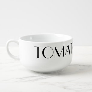 Tomato Bisque Custom Soup Mug