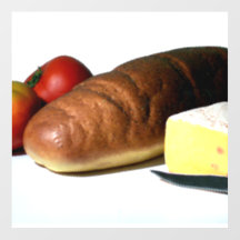 Tomato, Bread. and Cheese Floor Decal