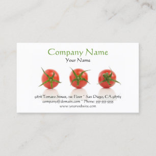 Tomato Business Card