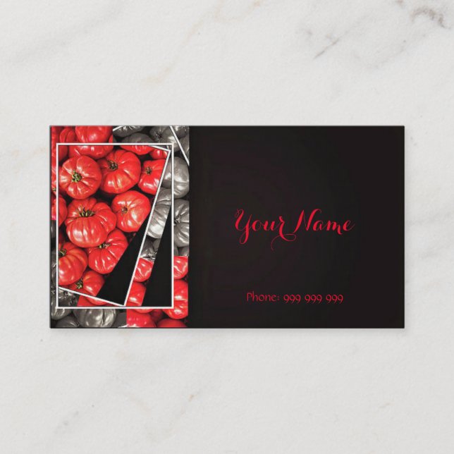 Tomato Business Card (Front)