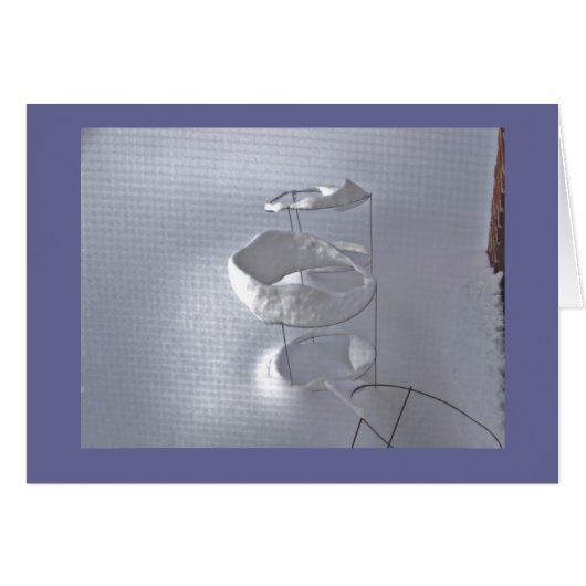 Tomato Cage in Winter (Front Horizontal)