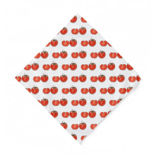 Tomato cartoon illustration  bandana