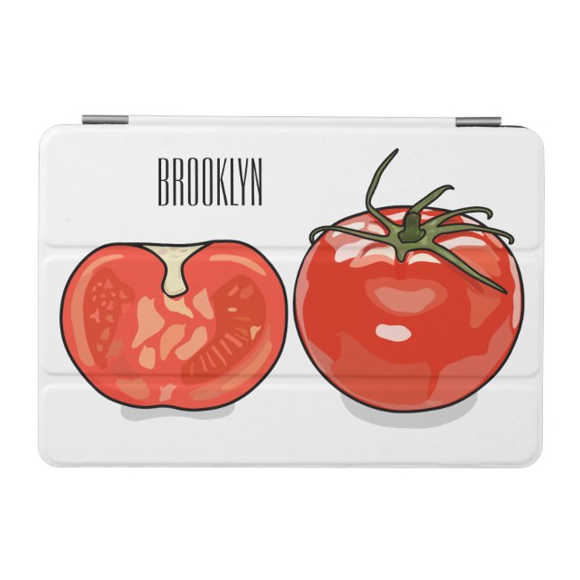 Tomato cartoon illustration  iPad mini cover (Horizontal)