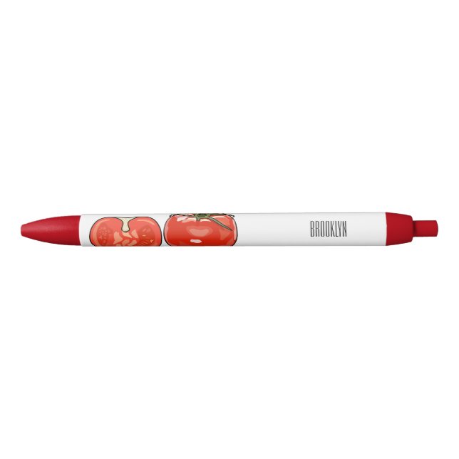 Tomato cartoon illustration  pen (Front)