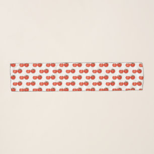 Tomato cartoon illustration  scarf