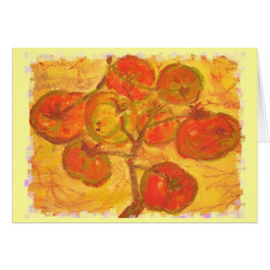 tomato cluster watercolour cards (Front Horizontal)