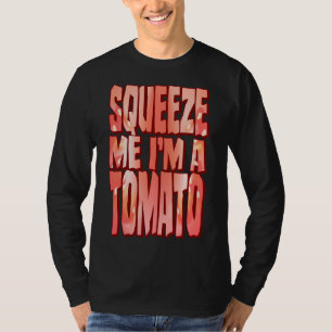 Tomato Costume Funny Halloween Fruit Slice Squeeze T-Shirt