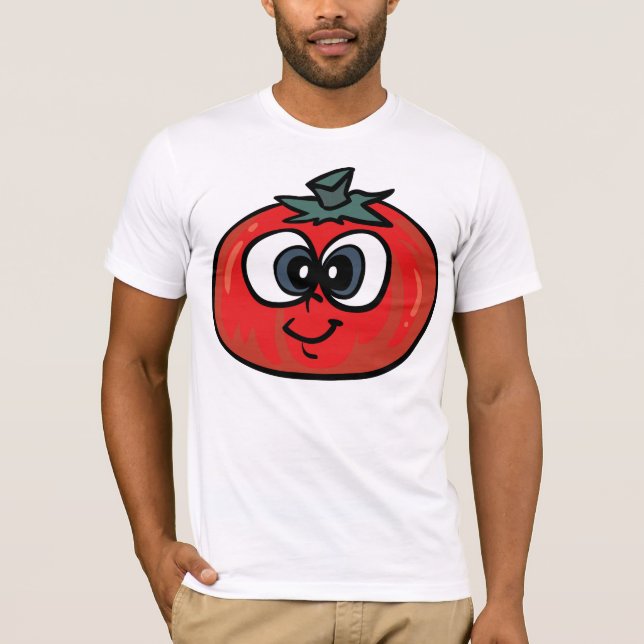 Tomato Face Mens T-Shirt (Front)