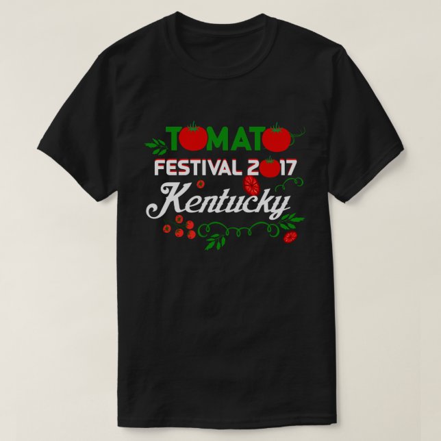 Tomato Festival 2017 Kentucky  T-Shirt (Design Front)