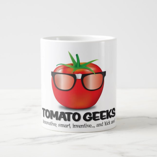 Tomato Geek Mug (Front)