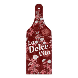 Tomato Girl Vintage La Dolce Vita Cutting Board