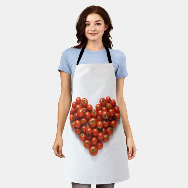 Tomato Heart Apron (Worn)