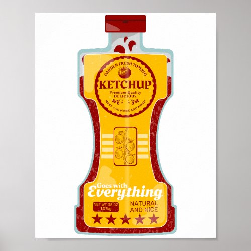 Tomato Ketchup Poster