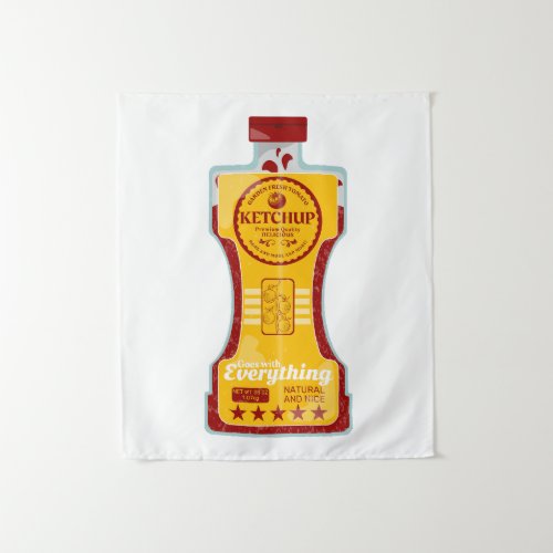 Tomato Ketchup Tapestry