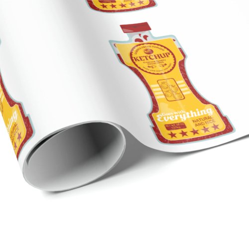 Tomato Ketchup Wrapping Paper