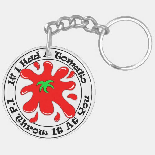 Tomato Keychain