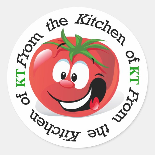 Tomato Kitchen Sticker - SRF (Front)