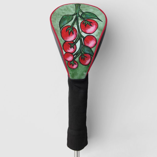Tomato Lover                                       Golf Head Cover (Front)