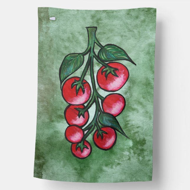 Tomato Lover                                       House Flag (Front)