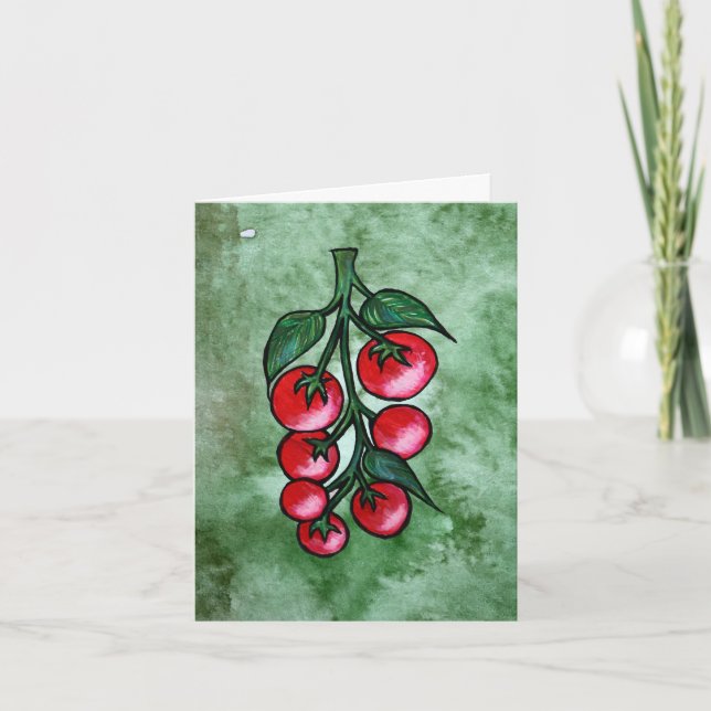 Tomato Lover                                       Thank You Card (Front)