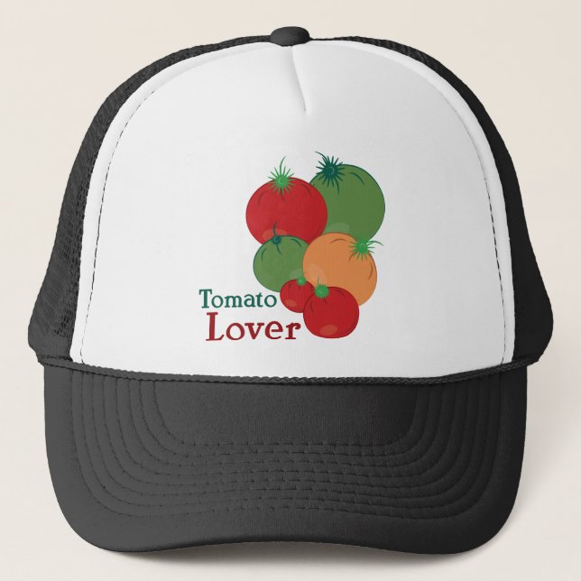 Tomato Lover Trucker Hat (Front)