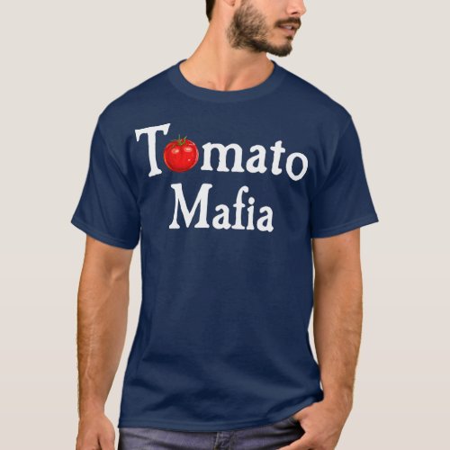 Tomato Mafia Funny Gardening Lover Graphic TShirt