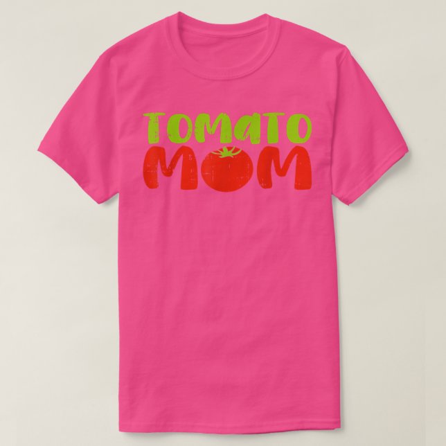 Tomato Mom  T-Shirt (Design Front)