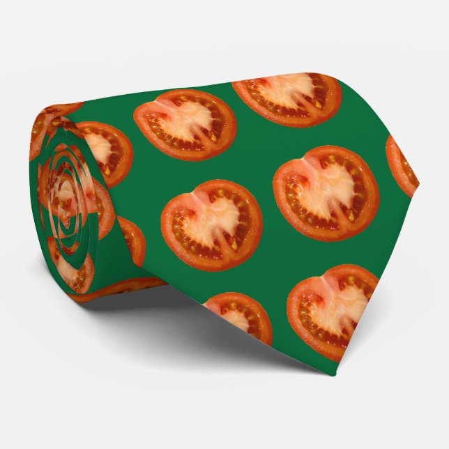 Tomato Neck Tie (Rolled)