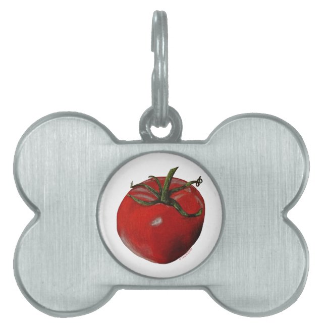 Tomato Pet Tags (Front)