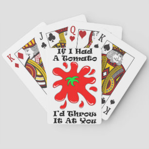 Tomato Playing Cards