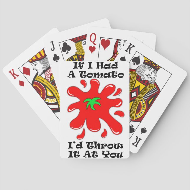 Tomato Playing Cards (Back)