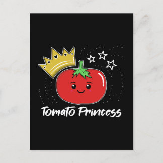Tomato Princess - Cute Kawaii Tomato T-Shirt Postcard