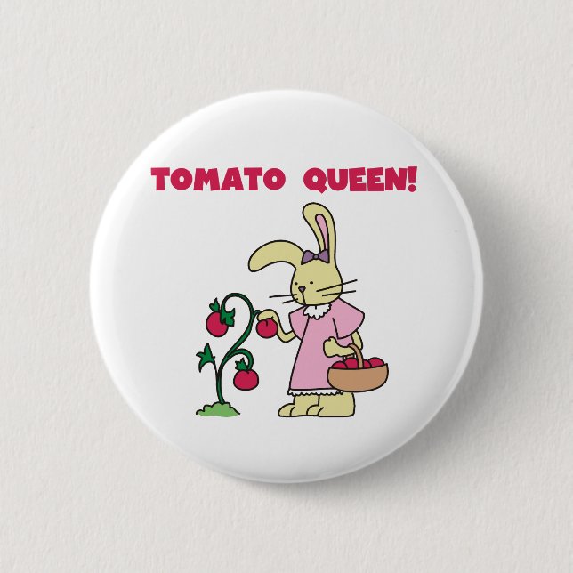 Tomato Queen Button (Front)
