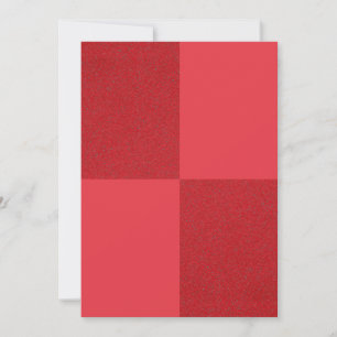 Tomato Red Checker Card – Customizable Flat Design